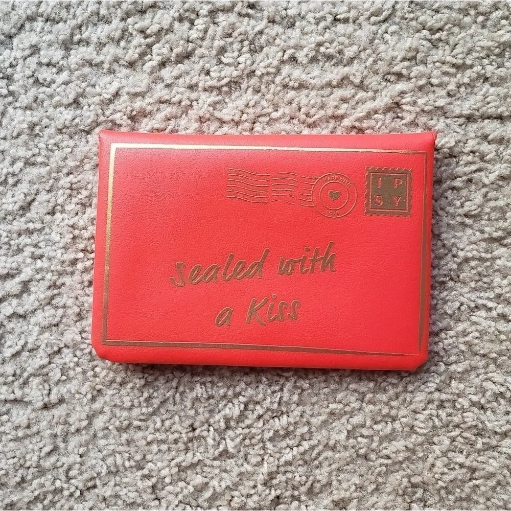 IPSY Sealed With a kiss Red Envelope Glam Bag NWOT